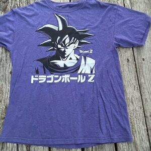 Dragon Ball Z Purple Graphic T-Shirt